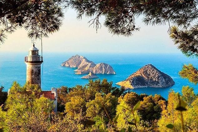 1. Cape Gelidonya (Lighthouse) - Antalya