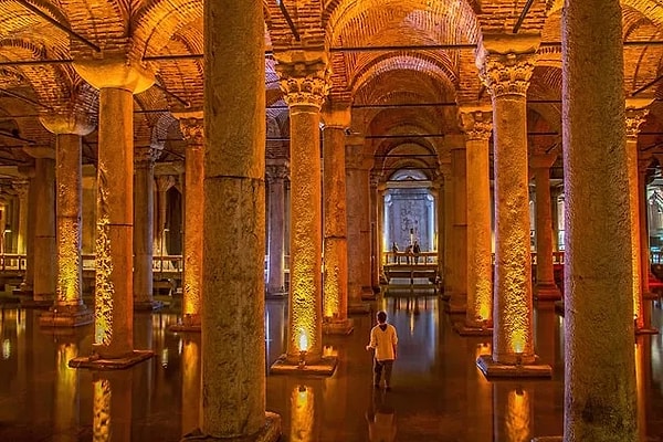 Where is the Basilica Cistern?