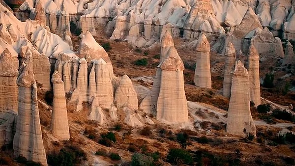 9. Fairy chimneys that fascinate people...