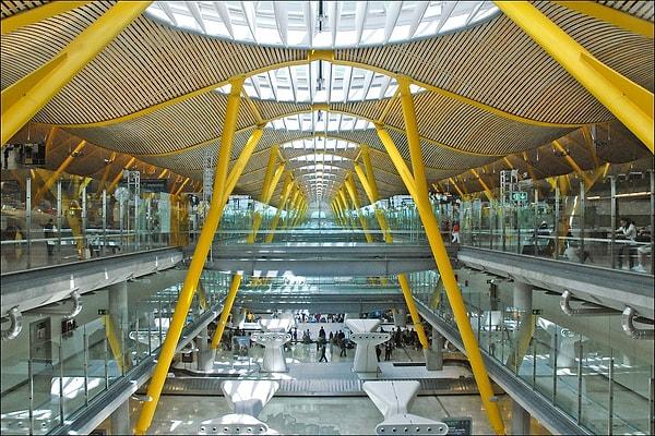 10. Madrid-Barajas Havalimanı, İspanya: