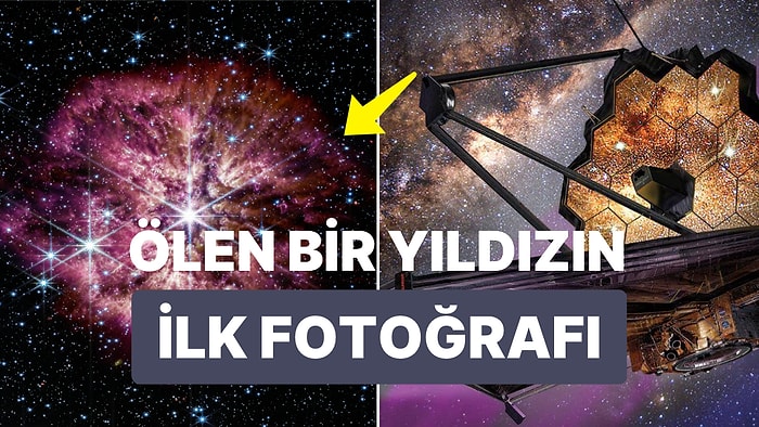 James Webb Uzay Teleskobu İlk Kez Ölümün Eşiğindeki Bir Yıldızın Fotoğrafını Çekti