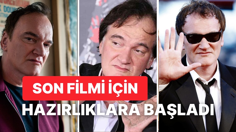 Efsanevi Yönetmen Quentin Taratino'nun Son Filmi Belli Oldu: Kariyerini Noktalayacak!