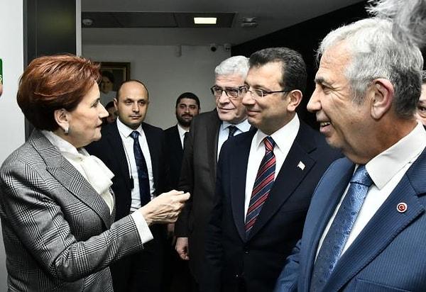 Altılı Masa'da önceki hafta yaşanan aday krizi, İstanbul Büyükşehir Başkanı Ekrem İmamoğlu ve Ankara Büyükşehir Başkanı Mansur Yavaş'ın 'Cumhurbaşkanlığı Yardımcılığı' formülü ile çözülmüştü.