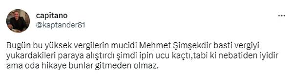 Mehmet Şimşek, kulis iddiaları yeniden gündeme gelince sosyal medyada da yorumlar görüldü.
