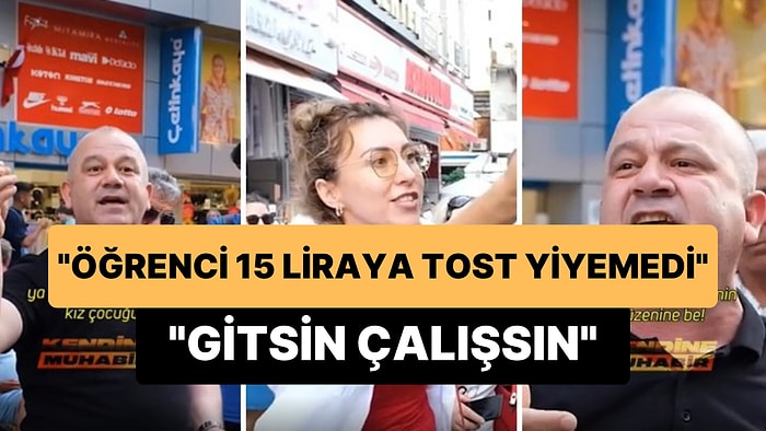 '18 Yaşındaki Öğrenci 15 Liraya Tost Yiyemedi, Ağlayarak Gitti' Diyen Adama 'Gitsin Çalışsın' Dediler!