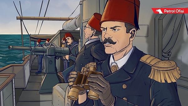 Kaptan Stoker yönetimindeki denizaltı İstanbul'a ulaştığında Sultanhisar torpido gemisiyle karşılaşır...