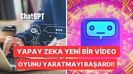 Son Zamanlarda Popülaritesi Gittikçe Artan ChatGPT Dakikalar İçerisinde Yeni Bir Video Oyunu Üretebildi!