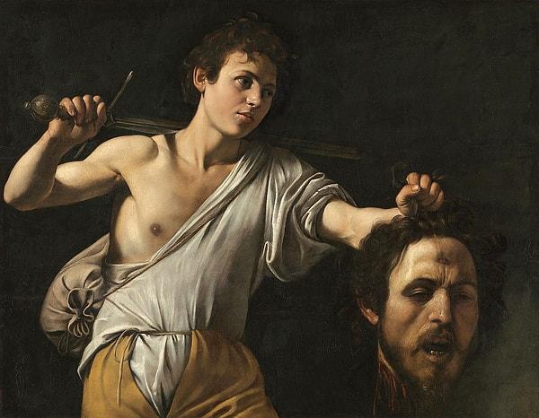 5. Caravaggio - David with the Head of Goliath
