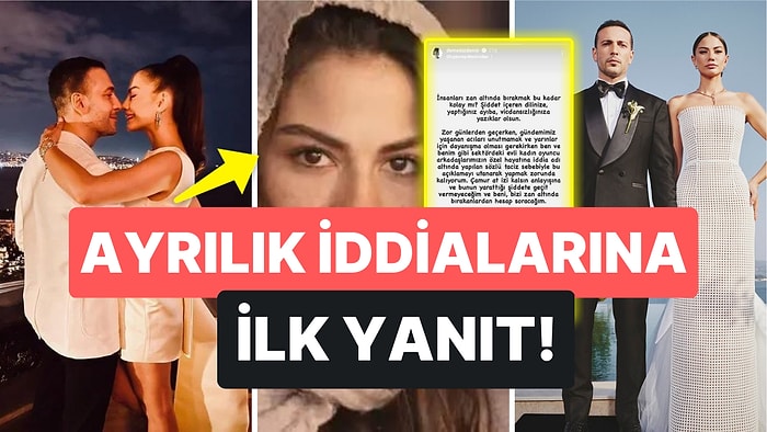 Demet Özdemir'den Ayrılık İddialarına Yönelik İlk Yanıt: Bu Açıklamayı Utanarak Yapıyorum