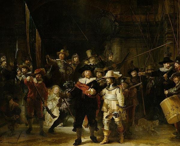 13. Rembrandt - Gece Devriyesi