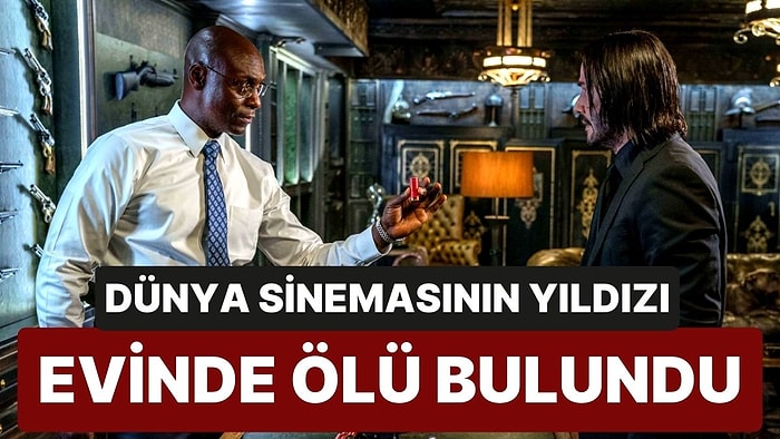 ABD'li Oyuncu Lance Reddick Evinde Ölü Bulundu