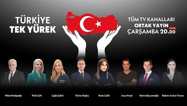 On binlerce kişinin hayatını kaybettiği depremden etkilenenlere yardım etmek için “Türkiye Tek Yürek” kampanyası başlatıldı.