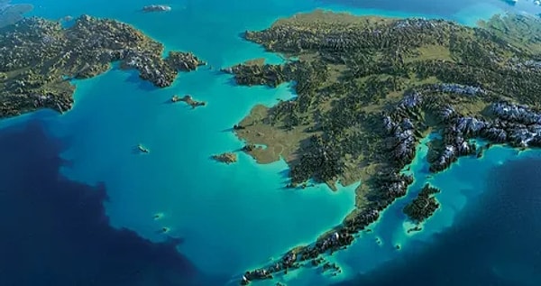 6. Где находится Берингов пролив?