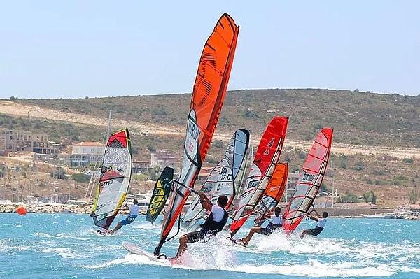 13.	Experience windsurfing in Alacati
