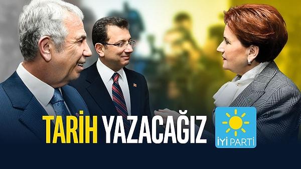 İddia: İyi Parti'nin seçim afişinde Kılıçdaroğlu yok.