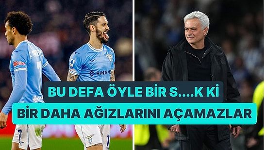Lazio Kaptanı Luis Alberto'dan Derbi Sonrası Jose Mourinho'ya Çirkin Sözler: "Derbide Roma'yı S....k"
