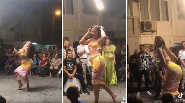 Twerk yaparak dans eden o kadının görüntüleri sosyal medyada viral olurken, o kadının aurasının yüksek olduğunu belirten bir kullanıcı insanları ikiye böldü.