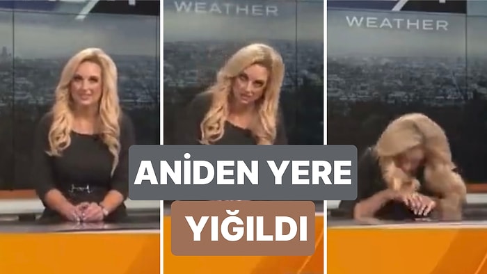 Sunucu Yayında Kendisine Canlı Bağlantı Yapıldığı Sırada Bilincini Kaybetti