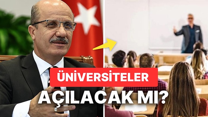 YÖK Açıkladı: Üniversiteler Açılıyor mu? Üniversiteler Nisan'da Açılacak mı?