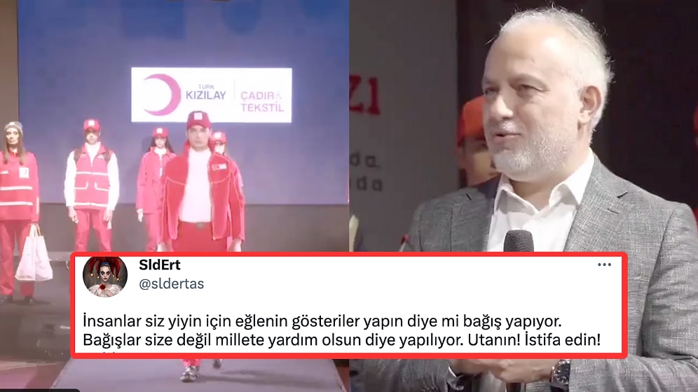 Tepki Yağdı! Kızılay'ın Lüks Otelde Şatafatlı Bir Defile Düzenlediği Ortaya Çıktı!