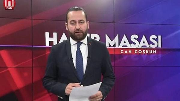 10 yıla yakın bir zamandır Halk Tv'de çalışan Can Coşkun sosyal medya hesabından yaptığı paylaşımla kanalla yollarının ayrıldığını duyurdu.