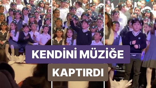 Fotoğraf Çekimi Sırasında Kendini Müziğin Ritmine Kaptırıp Ortamın Bütün Havasını Değiştiren Minik