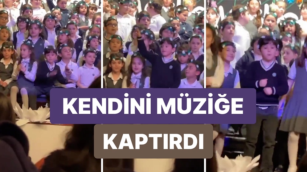 Fotoğraf Çekimi Sırasında Kendini Müziğin Ritmine Kaptırıp Ortamın Bütün Havasını Değiştiren Minik