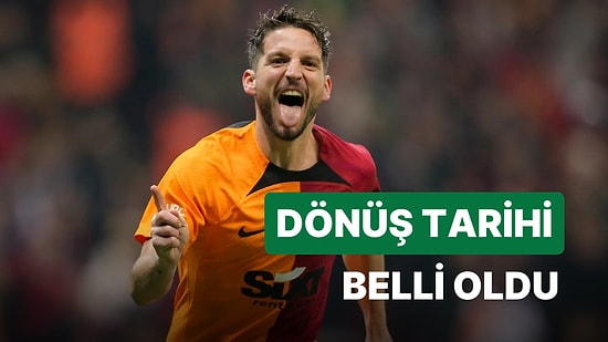 Mertens Ne Zaman Oynayacak? Hangi Maçta Forma Giyecek? Galatasaray'da Mertens'in Sakatlık Durumu