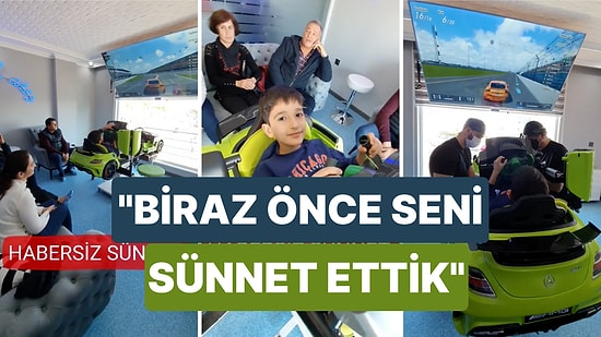 Yeni Nesil Sünnet! Çocuk Oyun Oynadığını Düşünürken Sünnet Operasyonu Gerçekleştirildi