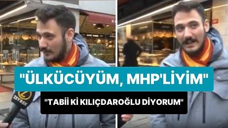 'Ülkücüyüm, MHP'liyim İsmim Alper Tunga' Diyen Genç: 'Kılıçdaroğlu Diyorum Sinan Ateş'e Yapılanları Görüyoruz'
