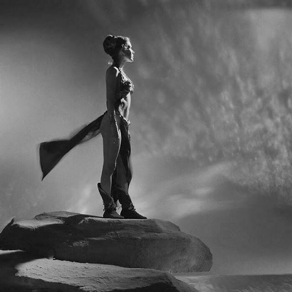 8. Бэкстейдж-съемка Брайана Гриффина «Возвращение джедая», 1982 год