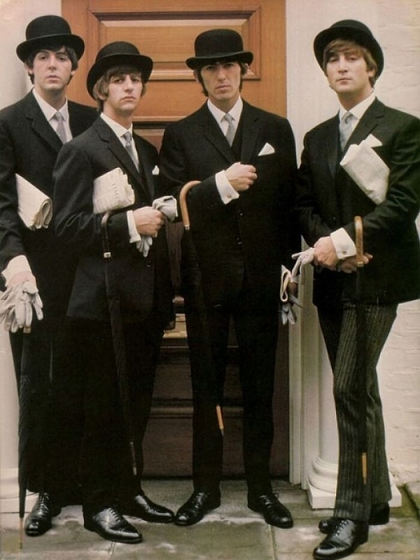 19. The Beatles в фотосессии для журнала Saturday Evening Post (1964)