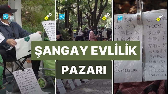 Anne Babaların Çocuklarının Evlenmeleri İçin Özgeçmişlerini Sergileyebildikleri ‘Şangay Evlilik Pazarı’