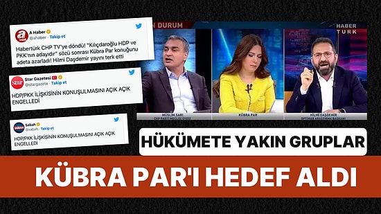 Kübra Par, Hükümete Yakın Medya ve Grupların Hedefinde