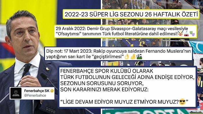 Fenerbahçe'den Galatasaray'a Göndermelerle Dolu Paylaşımlar: "Lige Devam Ediyor muyuz Etmiyor muyuz?"