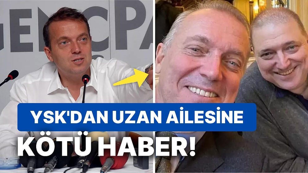 Başvurusu Reddedildi: Cem Cengiz Uzan'ın Cumhurbaşkanlığı Adaylığı Neden Kabul Edilmedi?