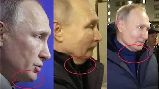 Fotoğraflar Karşılaştırıldı! Putin Dublör mü Kullanıyor?
