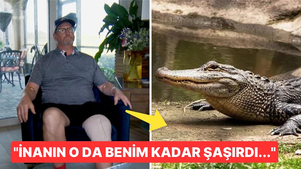 Televizyon İzlerken Kapısı Çalan Adam Neye Uğradığını Şaşırdı: 56 Yaşındaki Adam Timsah Saldırısına Uğradı!