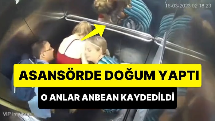 Doğum Sancısı Tutan Kadın Hastaneye Yetişmeye Çalışırken Asansörde Ayaküstü Doğum Yaptı