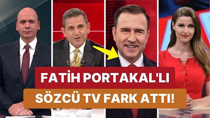 SÖZCÜ TV'yle Ekranlara Dönen Fatih Portakal Diğer Haber Programlarına Fark Attı!