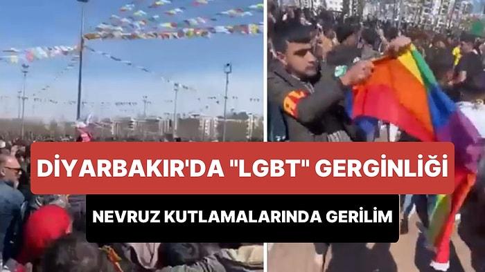 Diyarbakır'daki Nevruz Etkinliğine LGBT Bayrakları ile Girmek İsteyen TİP Üyesi Bir Grup Darbedildi İddiası
