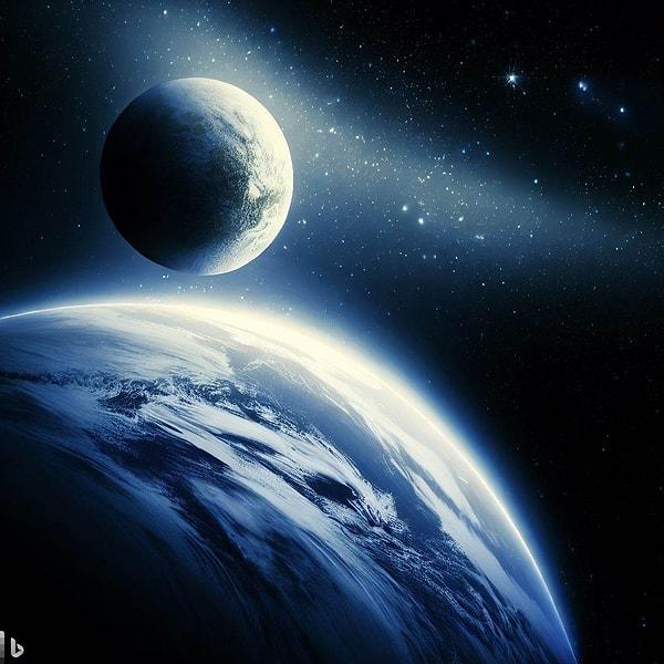 Her yıl, Ay gezegenimizden 2,5 santimden biraz daha fazla uzaklaşıyor ve yörüngesi her yıl daha da büyüyor.