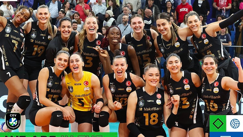 VakıfBank, CEV Şampiyonlar Ligi'nde Yarı Finale Yükseldi