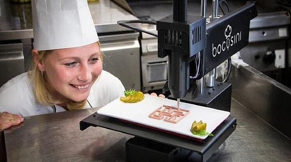 3D baskılı yemek pişirme teknolojisinin geleceği oldukça parlak. Blutinger, bu pişirme yöntemini benimsemek için teşvikler olduğunu söyledi.
