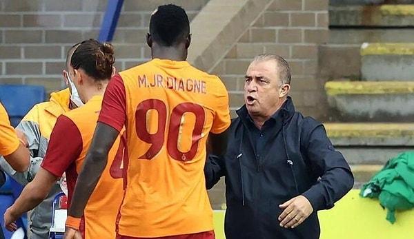 Galatasaray şampiyon olduğunda kutlamalara katılmamış, sezon öncesi kampında Fatih Terim'i arayarak tatilini zorla uzattırmıştı. Herkes Diagne'nin farklı bir karakterde olduğunu biliyordu.