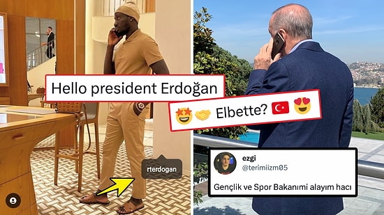 Diagne'nin Cumhurbaşkanı Erdoğan'ı Etiketleyerek Kurduğu Hayali Diyalog Goygoycuların Diline Düştü