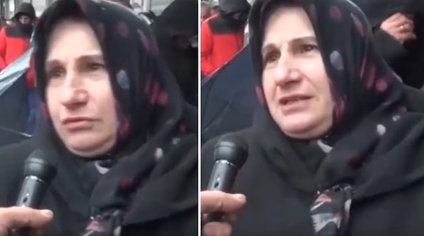 Erzurum’un Yakutiye ilçesine bağlı Gez Mahallesi’nde vatandaşlar ucuz et alabilmek için soğuk havada kuyruğa girerken, o kuyruktaki anne şu  şekilde konuştu: 👇