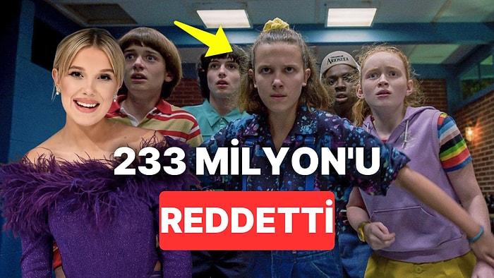 Millie Bobby Brown 233 Milyonluk Teklifi Reddederek Stranger Things'i Tek Kalemde Sildi