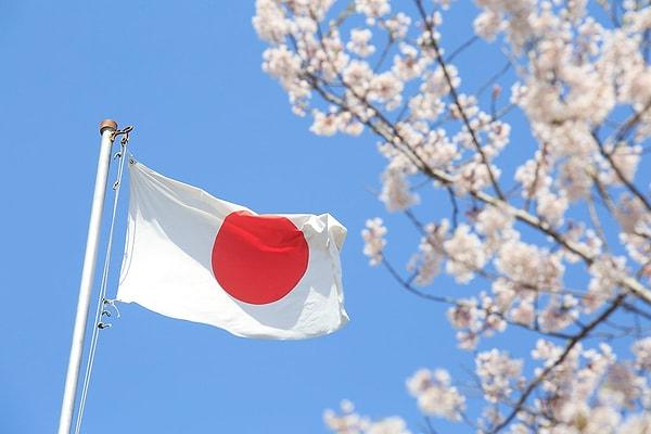 Japonya bayrağı renkleri