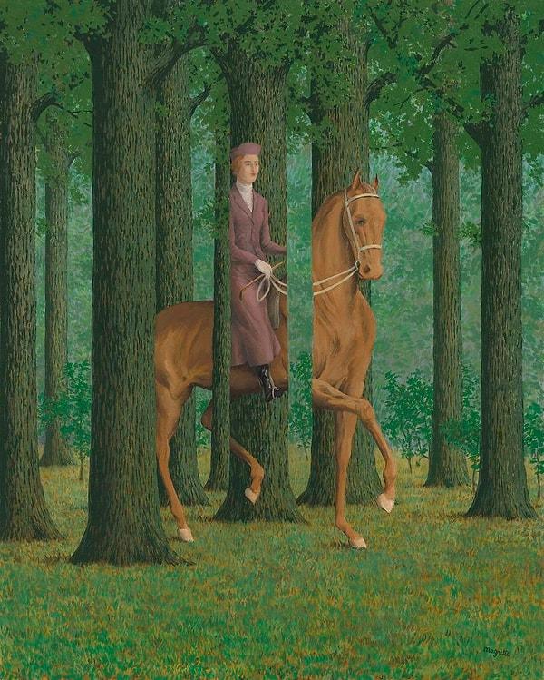 7. The Blank Signature, Rene Magritte (1965)